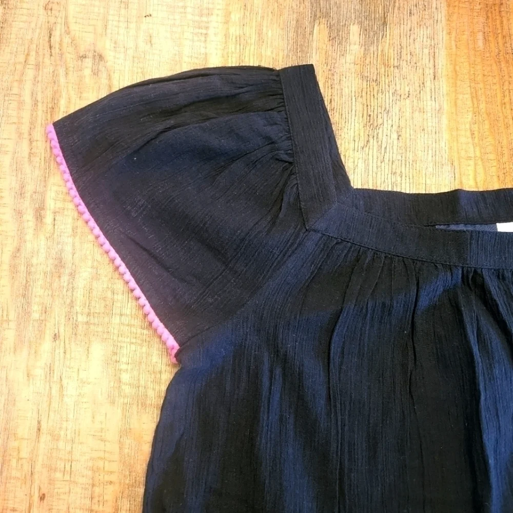New The Children's Place Black dress Sz Large